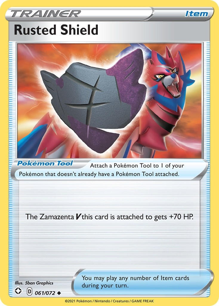 Image for Rusted Shield (Shining Fates) (061/072) - Pokemon