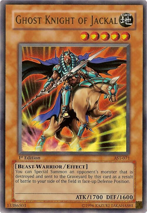 Image for Ghost Knight of Jackal (Ancient Sanctuary) (AST-071) - YuGiOh