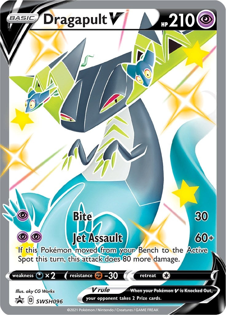 Image for Dragapult V - SWSH096 (SWSH: Sword & Shield Promo Cards) (SWSH096) - Pokemon