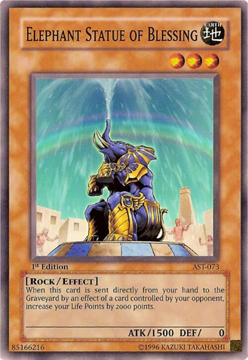 Image for Elephant Statue of Blessing (Ancient Sanctuary) (AST-073) - YuGiOh