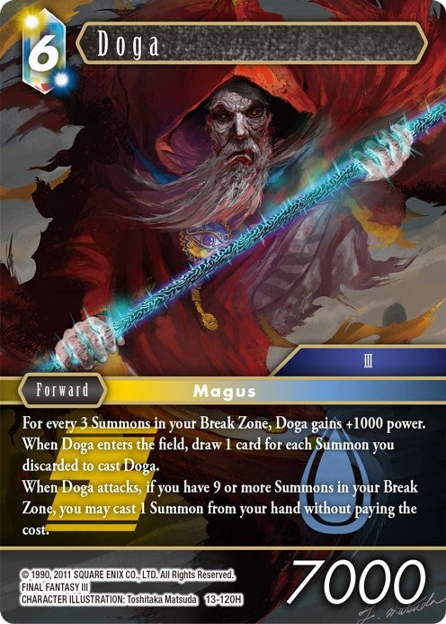 Image for Doga (Opus XIII: Crystal Radiance) (13-120H) - Final Fantasy TCG