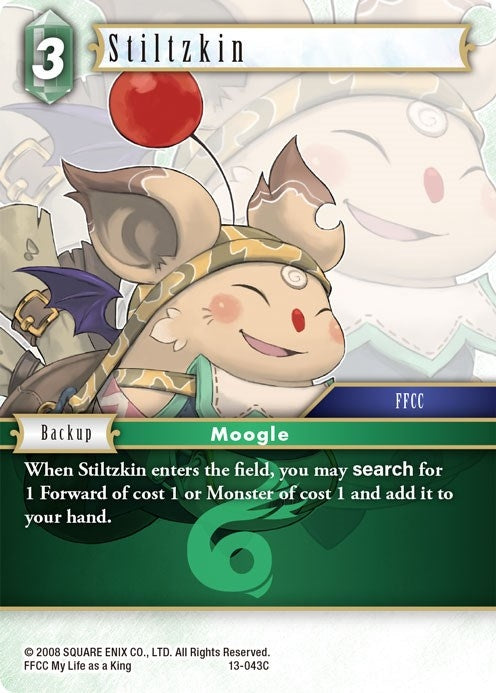 Image for Stiltzkin (Opus XIII: Crystal Radiance) (13-043C) - Final Fantasy TCG