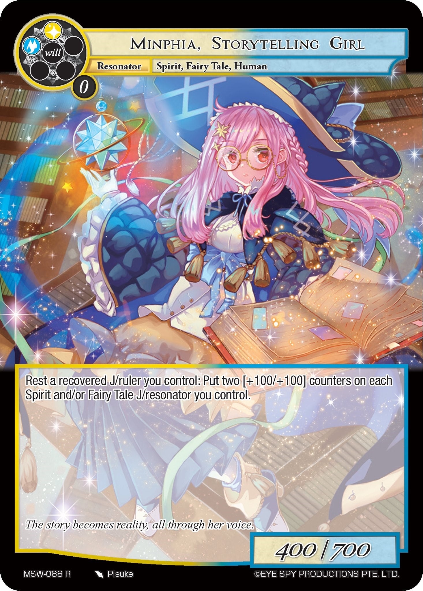 Image for Minphia, Storytelling Girl (The Magic Stone War - Zero) (MSW-088) - Force of Will