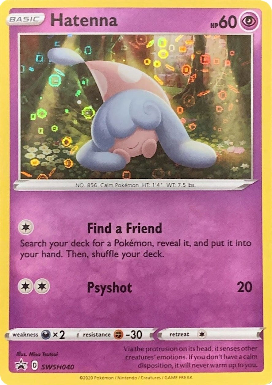 Image for Hatenna - SWSH040 (General Mills Promo) (Miscellaneous Cards & Products) (SWSH040) - Pokemon