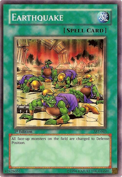 Image for Earthquake (Ancient Sanctuary) (AST-043) - YuGiOh