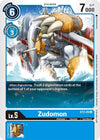 Image for Zudomon - ST2-09 (Tamer Battle Pack 1) (ST-2) (ST2-09 U) - Digimon Card Game