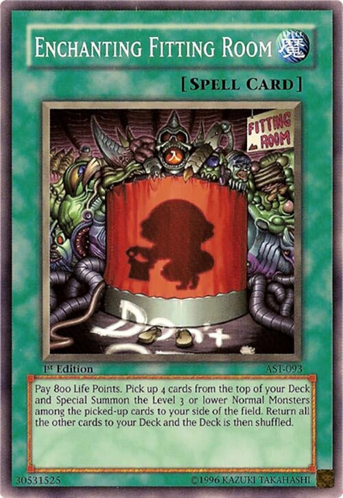 Image for Enchanting Fitting Room (Ancient Sanctuary) (AST-093) - YuGiOh