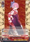 Image for Ram in a Hakama (Parallel Foil) (Re:ZERO: The Frozen Bond) (RZ/SE35-E43 R) - Weiss Schwarz