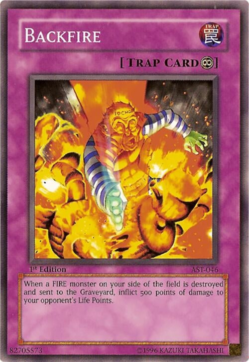 Image for Backfire (Ancient Sanctuary) (AST-046) - YuGiOh