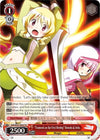 Image for "Teamwork on Our First Meeting" Momoko & Iroha (Magia Record: Puella Magi Madoka Magica [Side Story] (Mobile)) (MR/W59-TE04 TD) - Weiss Schwarz
