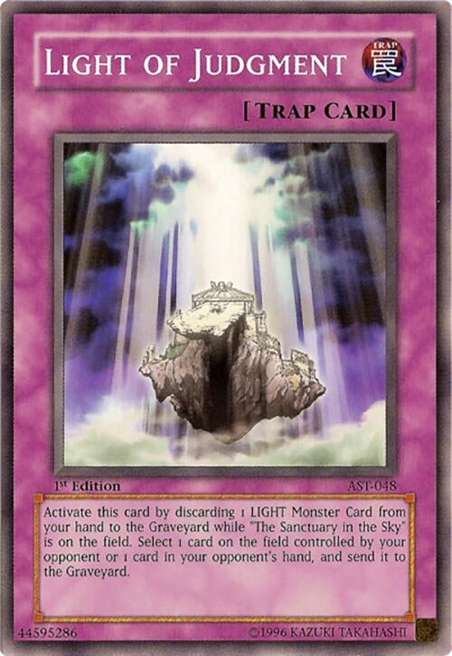 Image for Light of Judgment (Ancient Sanctuary) (AST-048) - YuGiOh