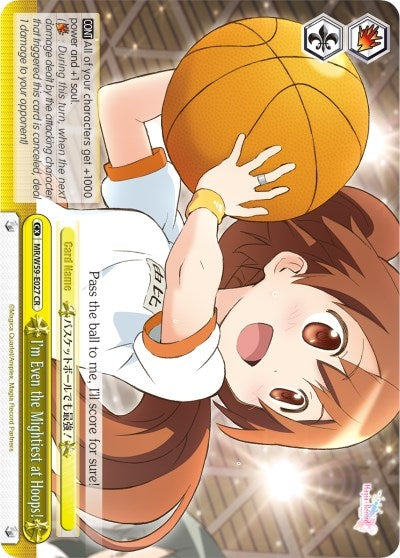 Image for I'm Even the Mightiest at Hoops! (Magia Record: Puella Magi Madoka Magica [Side Story] (Mobile)) (MR/W59-E027 CR) - Weiss Schwarz