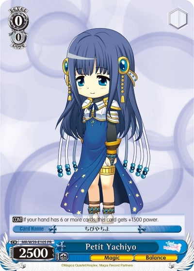 Image for Petit Yachiyo (Magia Record: Puella Magi Madoka Magica [Side Story] (Mobile)) (MR/W59-E105 PR) - Weiss Schwarz