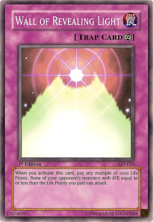 Image for Wall of Revealing Light (Ancient Sanctuary) (AST-050) - YuGiOh