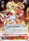 Image for "Battle in Sync" Momoko & Kaede & Rena (Magia Record: Puella Magi Madoka Magica [Side Story] (Mobile)) (MR/W59-E060 R) - Weiss Schwarz