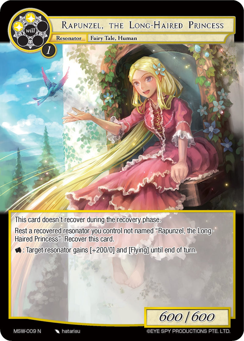 Image for Rapunzel, The Long-Haired Princess (The Magic Stone War - Zero) (MSW-009) - Force of Will