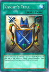 Image for Knight's Title (Reshef of Destruction) (Secret Rare) (Yu-Gi-Oh! Video Game Promotional Cards) (ROD-EN002) - YuGiOh