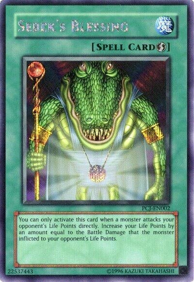 Image for Sebek's Blessing (Power of Chaos: Joey the Passion) (PCJ-EN002) - YuGiOh