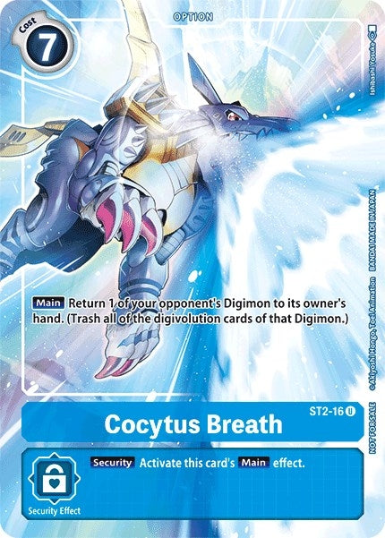 Image for Cocytus Breath - ST2-16 (Tamer's Evolution Box) - Digimon Card Game