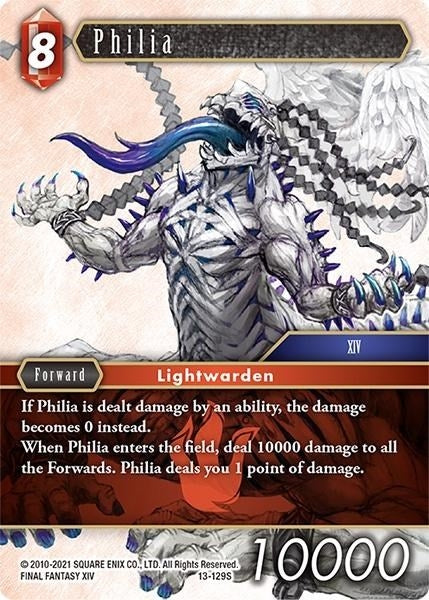 Image for Philia (Opus XIII: Crystal Radiance) (13-129S) - Final Fantasy TCG