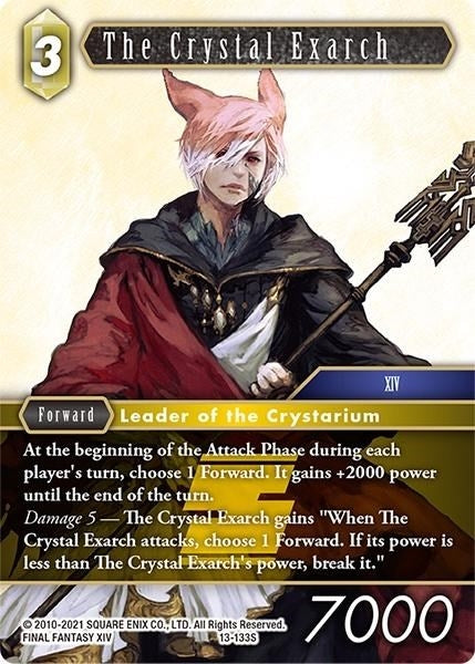 Image for The Crystal Exarch (Opus XIII: Crystal Radiance) (13-133S) - Final Fantasy TCG