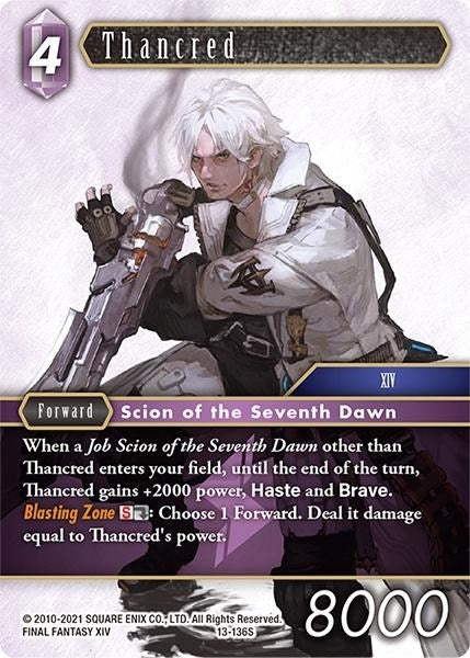Image for Thancred (Opus XIII: Crystal Radiance) (13-136S) - Final Fantasy TCG