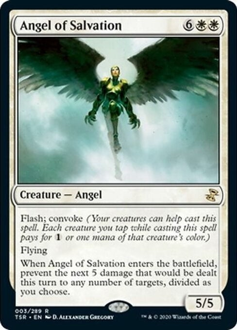 Image for Angel of Salvation (Time Spiral: Remastered) (3) - Magic: The Gathering