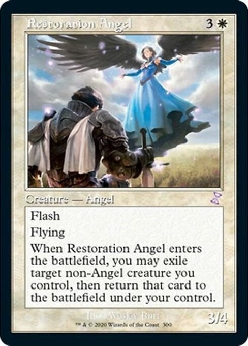 Image for Restoration Angel (Time Spiral: Remastered) (300) - Magic: The Gathering