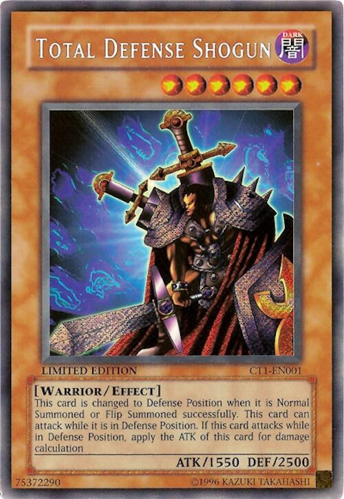 Image for Total Defense Shogun (2004 Collectors Tin) (CT1-EN001) - YuGiOh
