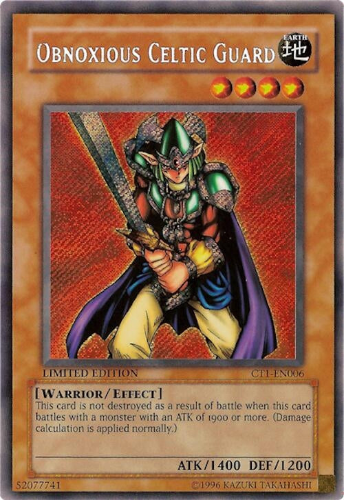 Image for Obnoxious Celtic Guard (2004 Collectors Tin) (CT1-EN006) - YuGiOh