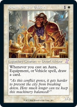 Image for Sram, Senior Edificer (Time Spiral: Remastered) (303) - Magic: The Gathering
