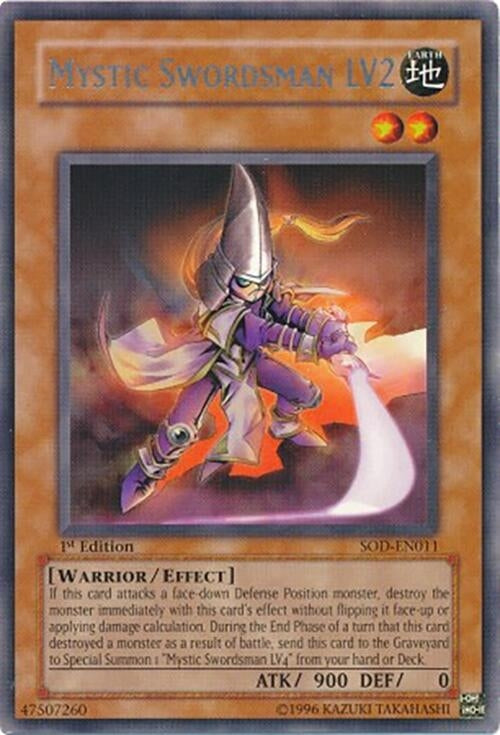 Image for Mystic Swordsman LV2 (Soul of the Duelist) (SOD-EN011) - YuGiOh