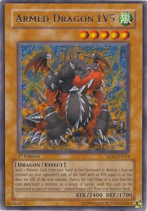Image for Armed Dragon LV5 (Soul of the Duelist) (SOD-EN014) - YuGiOh