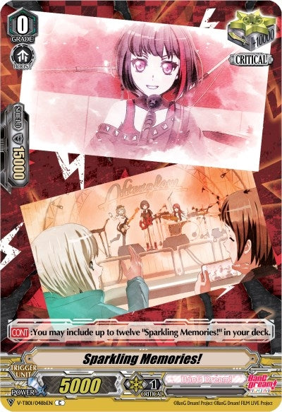 Image for Sparkling Memories! (B) (Afterglow) (V-TB01: BanG Dream! FILM LIVE) (V-TB01/048bEN) - Cardfight Vanguard