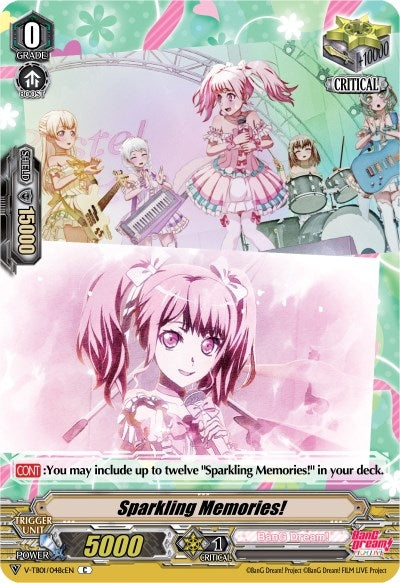 Image for Sparkling Memories! (C) (Pastel*Palettes) (V-TB01: BanG Dream! FILM LIVE) (V-TB01/048cEN) - Cardfight Vanguard