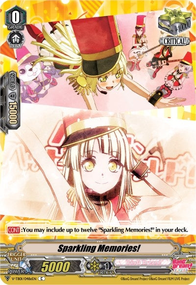 Image for Sparkling Memories! (E) (Hello, Happy World!) (Parallel Foil) (V-TB01: BanG Dream! FILM LIVE) (V-TB01/048eEN) - Cardfight Vanguard