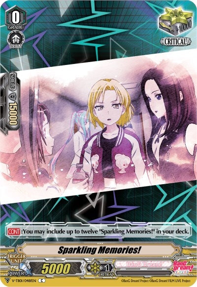 Image for Sparkling Memories! (F) (RAISE A SUILEN) (Parallel Foil) (V-TB01: BanG Dream! FILM LIVE) (V-TB01/048fEN) - Cardfight Vanguard