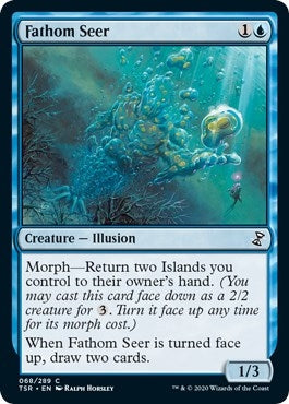 Image for Fathom Seer (Time Spiral: Remastered) (68) - Magic: The Gathering