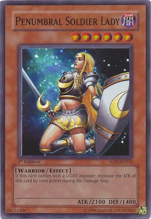 Image for Penumbral Soldier Lady (Soul of the Duelist) (SOD-EN033) - YuGiOh