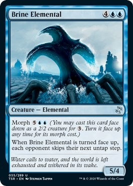 Image for Brine Elemental (Time Spiral: Remastered) (55) - Magic: The Gathering