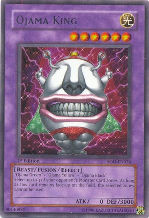 Image for Ojama King (Soul of the Duelist) (SOD-EN034) - YuGiOh