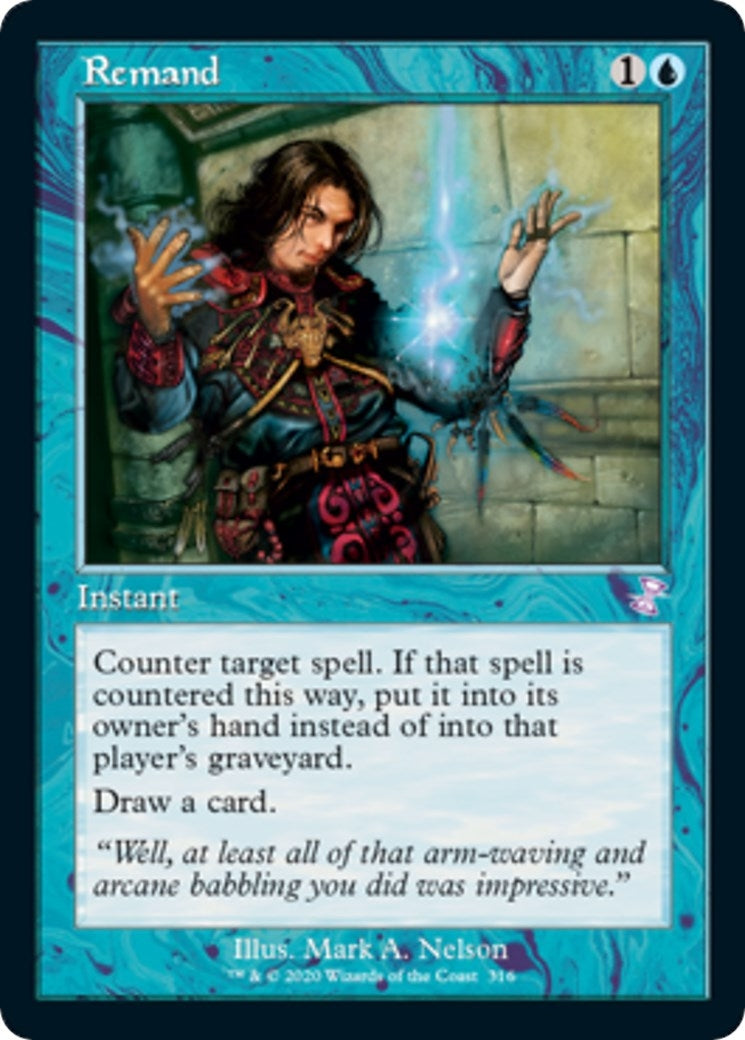 Image for Remand (Time Spiral: Remastered) (316) - Magic: The Gathering