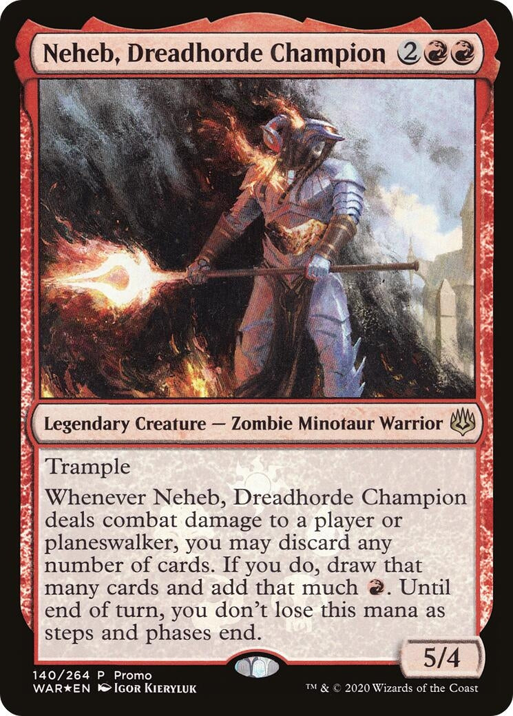 Image for Neheb, Dreadhorde Champion (Media Promos) (140) - Magic: The Gathering