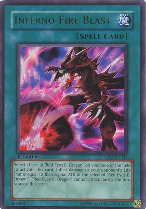 Image for Inferno Fire Blast (Soul of the Duelist) (SOD-EN042) - YuGiOh