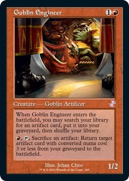Image for Goblin Engineer (Time Spiral: Remastered) (345) - Magic: The Gathering