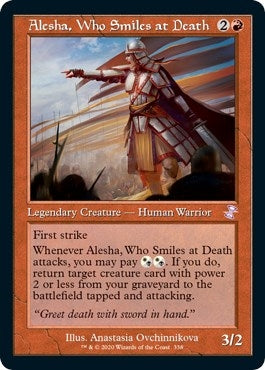 Image for Alesha, Who Smiles at Death (Time Spiral: Remastered) (338) - Magic: The Gathering