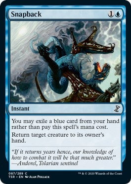 Image for Snapback (Time Spiral: Remastered) (87) - Magic: The Gathering