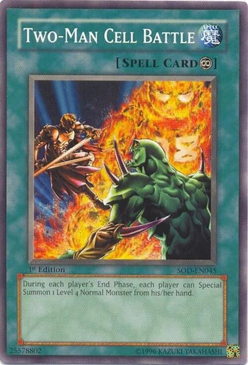 Image for Two-Man Cell Battle (Soul of the Duelist) (SOD-EN045) - YuGiOh