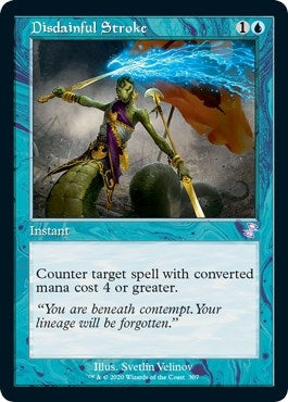 Image for Disdainful Stroke (Time Spiral: Remastered) (307) - Magic: The Gathering