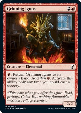Image for Grinning Ignus (Time Spiral: Remastered) (168) - Magic: The Gathering